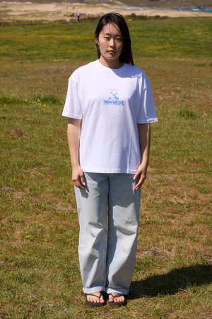T-shirt All the peace I need blue from NWHR