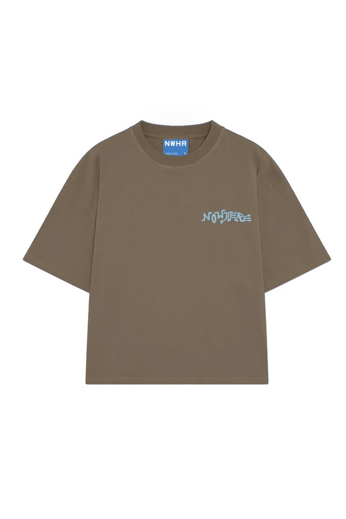 Nowhere Records Wood T-shirt from NWHR