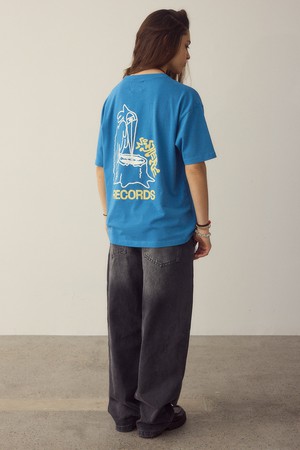 Nowhere Records Blue T-shirt from NWHR