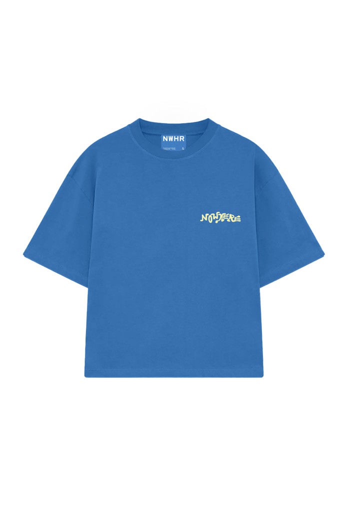 Nowhere Records Blue T-shirt from NWHR