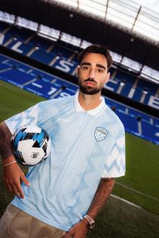 Charity football shirt via NWHR