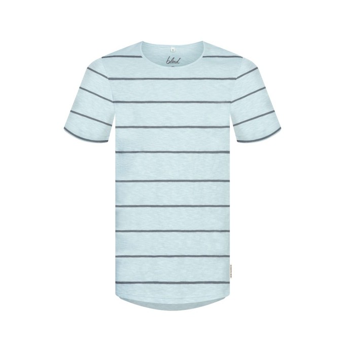 Ocean Stripe Organic Cotton T-Shirt from Of The Oceans