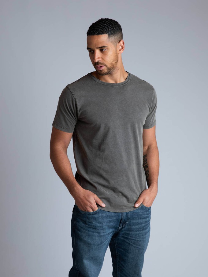 Stone Washed, Organic Cotton T-Shirts [4 colours] from Of The Oceans