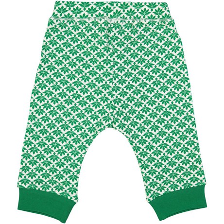 Coq en Pâte Groen-witte legging van organisch katoen €19.00