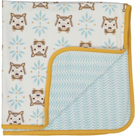 Coq en Pâte Dekentje van organisch katoen met egeltjes €27.00