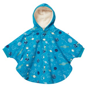 PICCALILLY Poncho van biokatoen met ruimteprint from Olifant en Muis