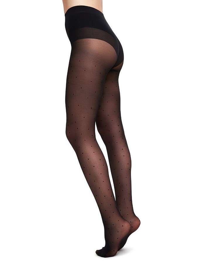 Plumetis tights made of recycled polyamide from Olly