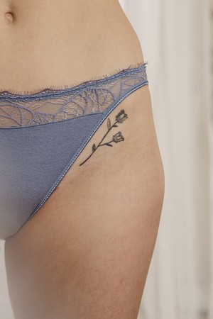 Culotte Liao coton myosotis from Olly
