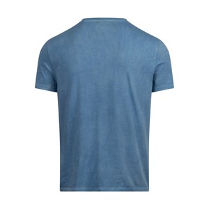 Limited Batch Indigo Cotton Pocket T-Shirt from ONE Essentials