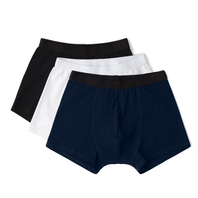 Long Weekend Set - Mens Boxer Brief Multi-Pack of 3 from ONE Essentials