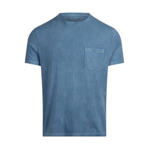 Limited Batch Indigo Cotton Pocket T-Shirt from ONE Essentials