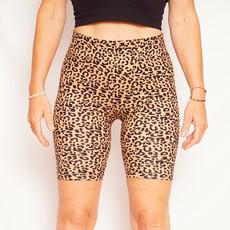 PREORDER I ADULT Leopard Print Speedy Biker I Jungle via Orbasics
