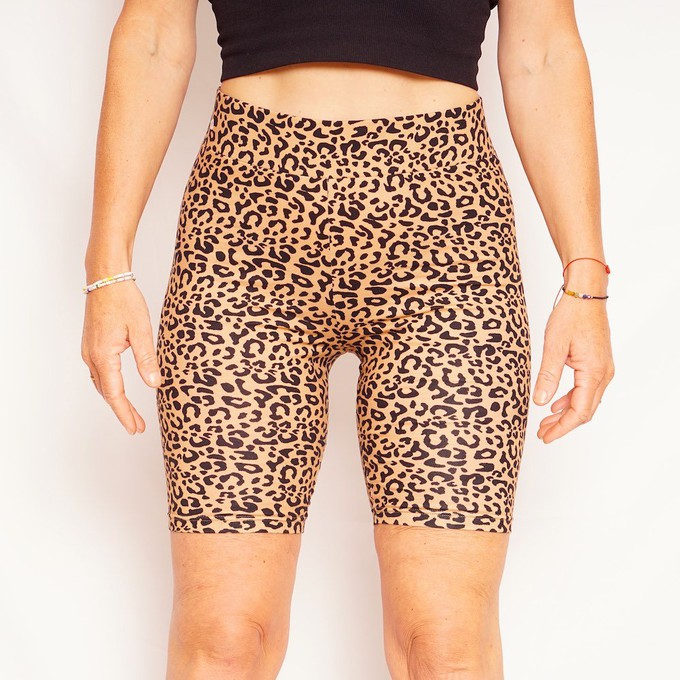 PREORDER I ADULT Leopard Print Speedy Biker I Jungle from Orbasics