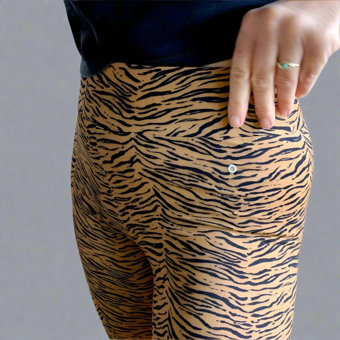 Adult All Day Leggings I Tiger Print from Orbasics