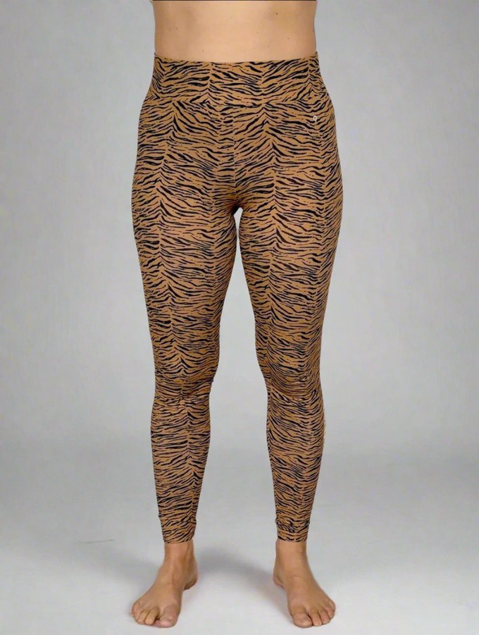 Adult All Day Leggings I Tiger Print from Orbasics