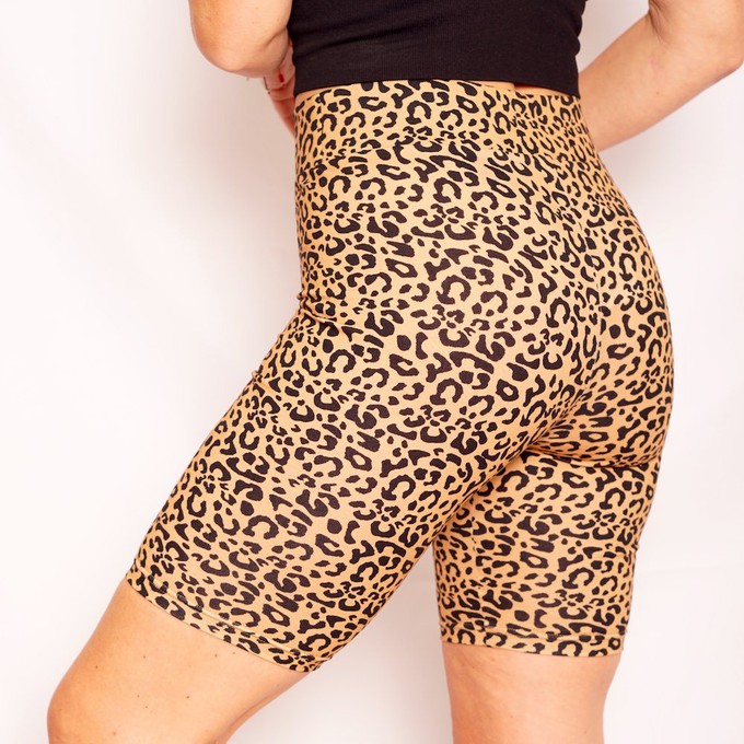 PREORDER I ADULT Leopard Print Speedy Biker I Jungle from Orbasics