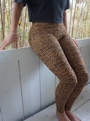 Adult All Day Leggings I Tiger Print from Orbasics