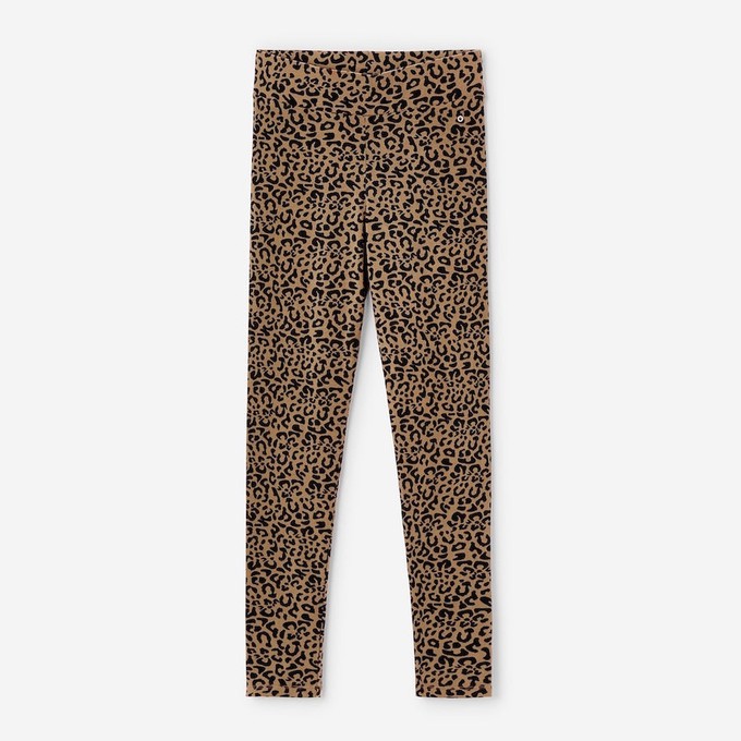 All Day Leopard Print Leggings I Organic Cotton from Orbasics