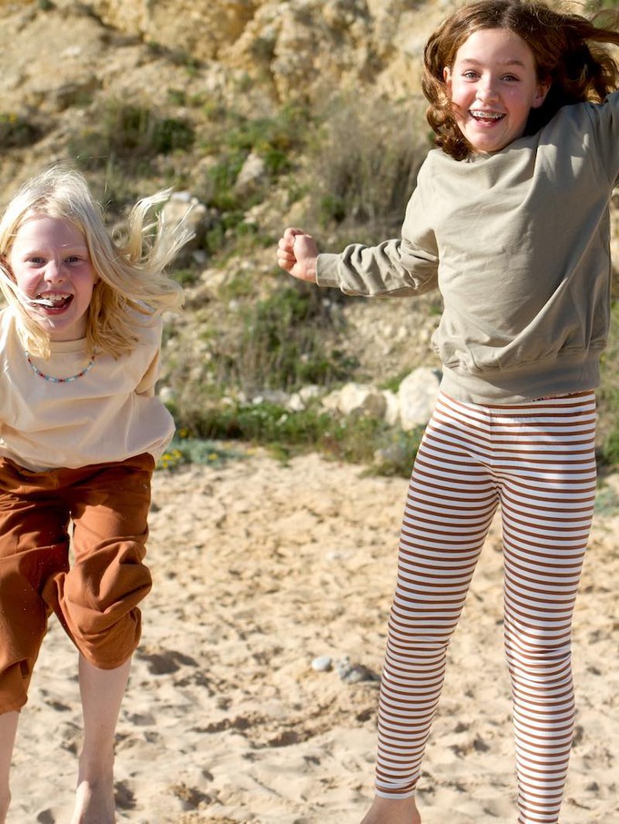 PREORDER I Play-All-Day Leggings Striped from Orbasics