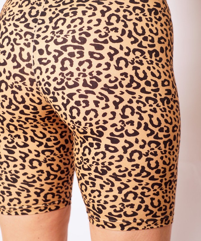 PREORDER I ADULT Leopard Print Speedy Biker I Jungle from Orbasics