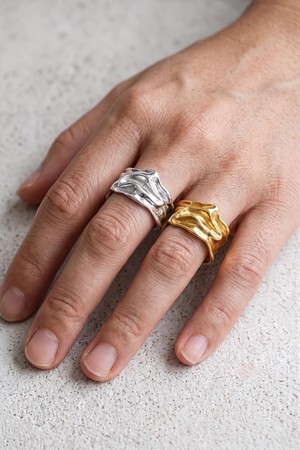 The Sculpted Wave Ring from organsk