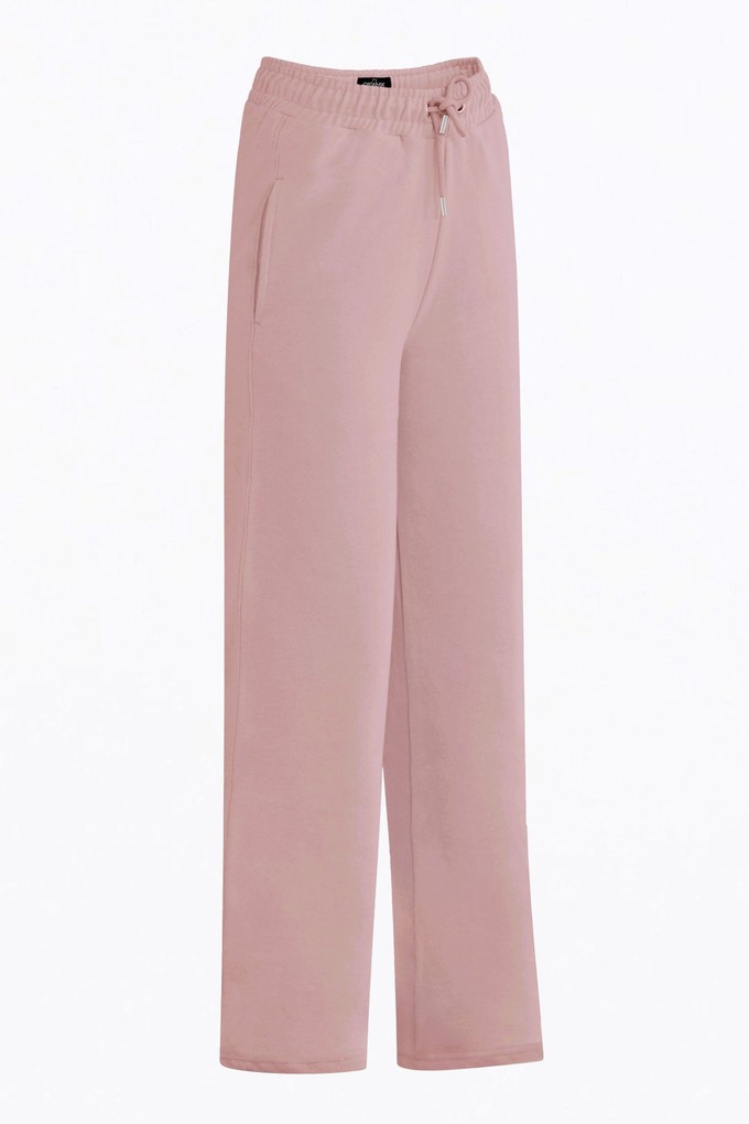 The Organic Straight-Leg Sweatpants - Pink from organsk