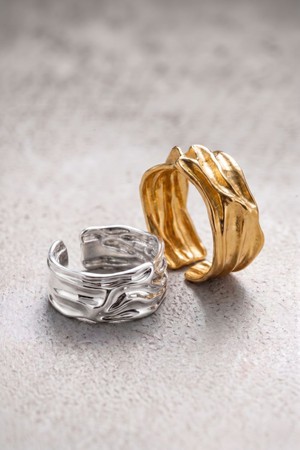 The Sculpted Wave Ring from organsk