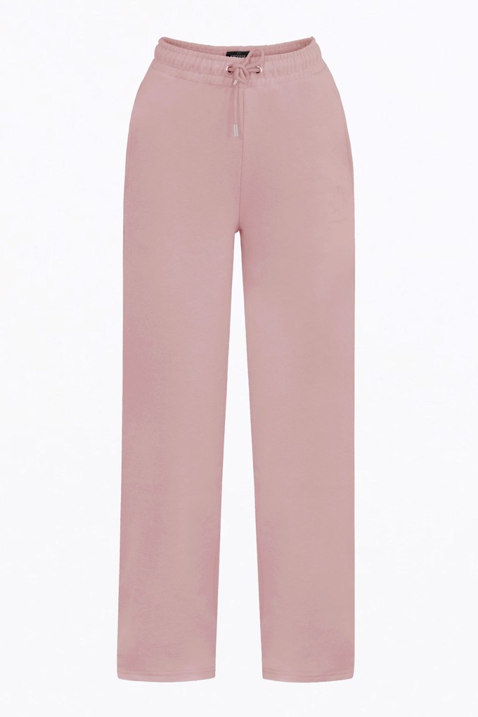 The Organic Straight-Leg Sweatpants - Pink from organsk