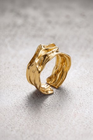 The Sculpted Wave Ring from organsk