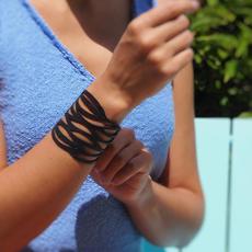 Autumn Recycled Rubber Bracelet via Paguro Upcycle