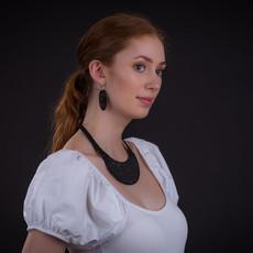 Seraphine (II) Inner Tube Necklace via Paguro Upcycle