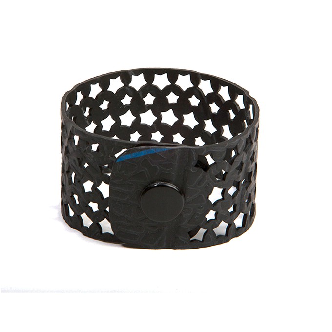 Kiky Unique Recycled Rubber Bracelet from Paguro Upcycle Kiky Unique Recycled Rubber Bracelet from Paguro Upcycle