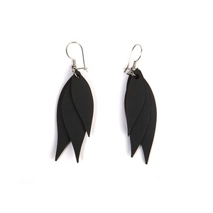 Flake Recycled Rubber Earrings - Eco Friendly from Paguro Upcycle