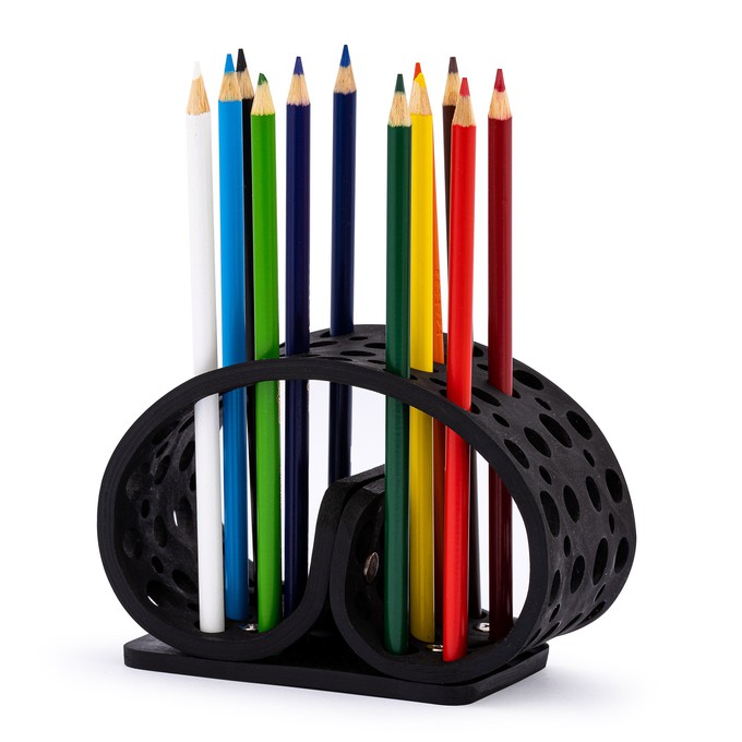 Project Cece  Dotty Multi Design Eco-Friendly Pencil/Pen Holder