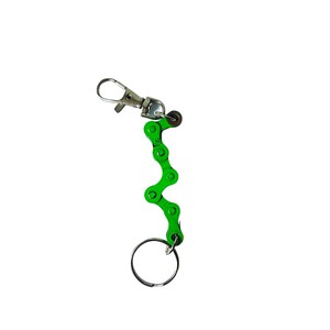 Recycled Bike Chain Vegan Keyring from Paguro Upcycle