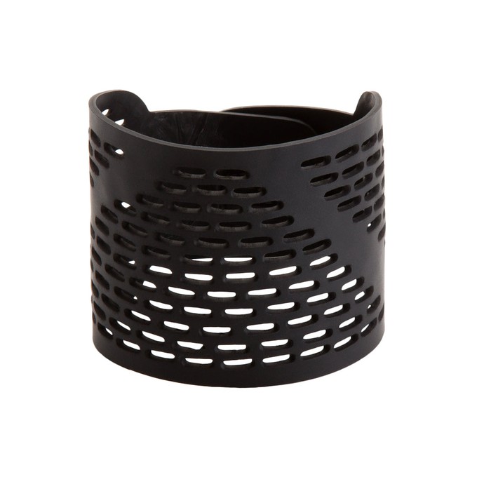Coding Recycled Rubber Bracelet from Paguro Upcycle Coding Recycled Rubber Bracelet from Paguro Upcycle