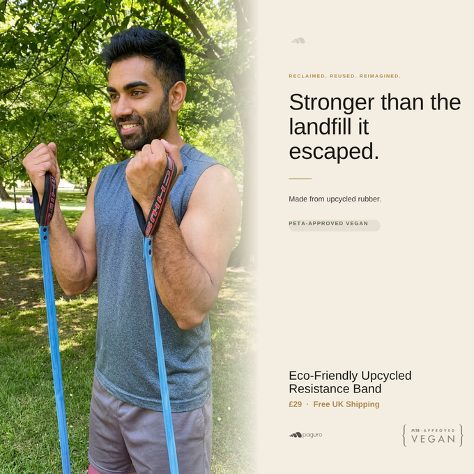 Eco-Friendly Upcycled Resistance Band from Paguro Upcycle