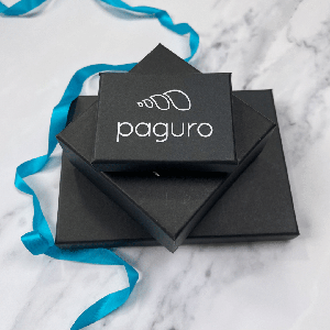 Jasmine Recycled Rubber Necklace from Paguro Upcycle