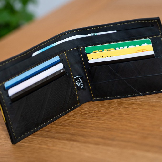 George Inner Tube Vegan Wallet from Paguro Upcycle