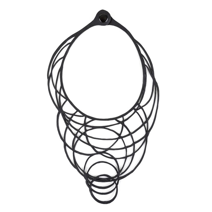 Kale Statement Circular Necklace from Paguro Upcycle