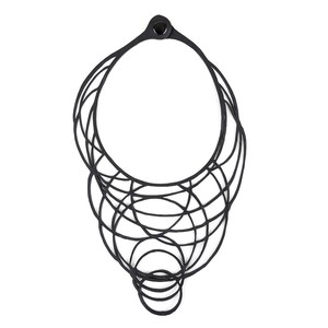 Kale Statement Circular Necklace from Paguro Upcycle