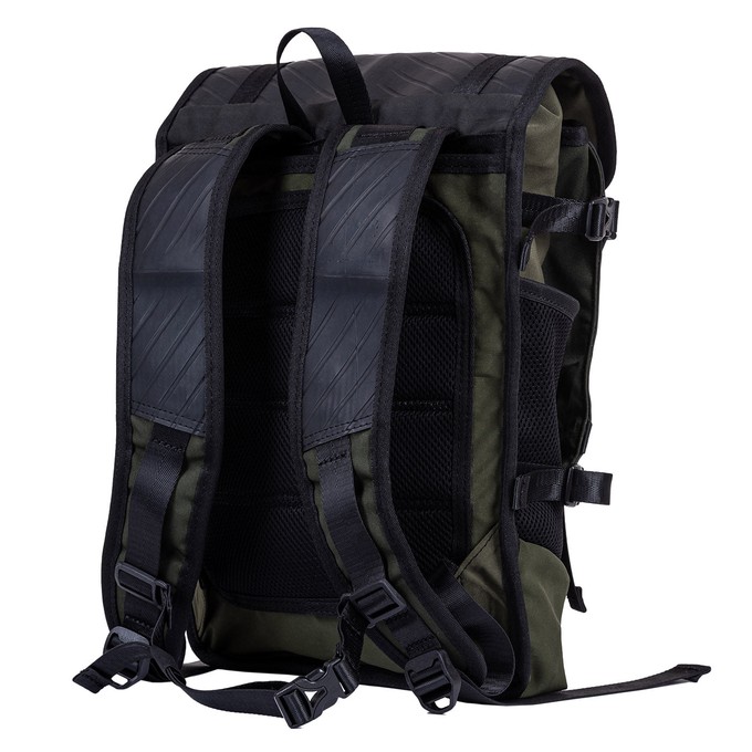Waterproof top vegan backpack