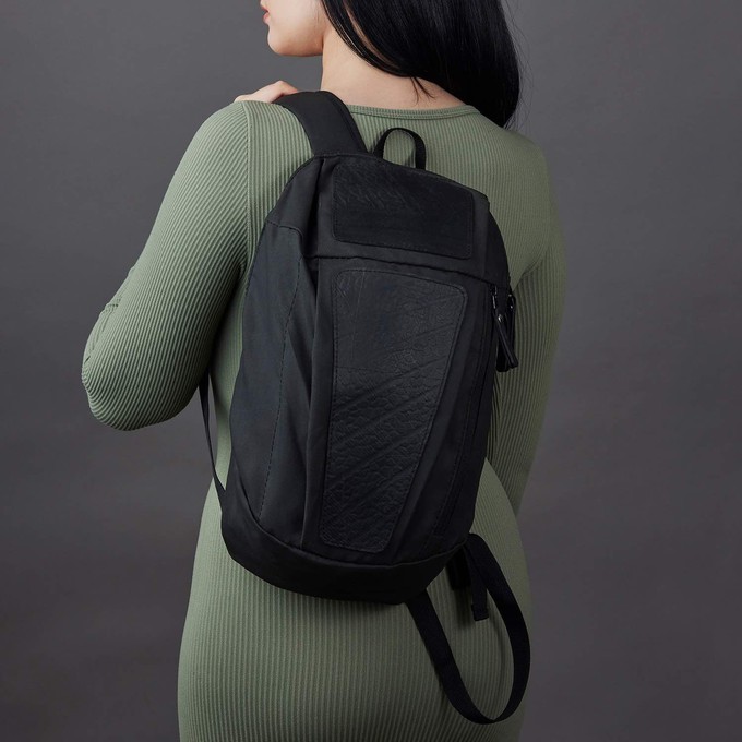 Cadet Vegan Waterproof Lightweight Everyday Backpack from Paguro Upcycle