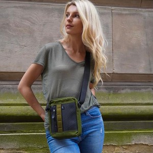 Major Vegan Crossbody Reporter Bag from Paguro Upcycle