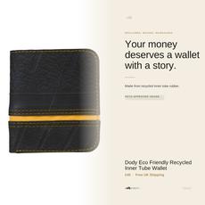Dody Eco Friendly Recycled Inner Tube Wallet via Paguro Upcycle