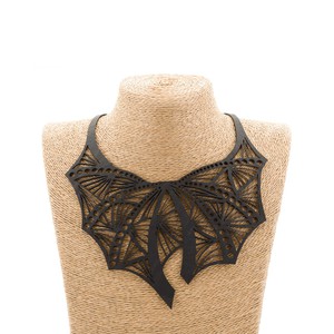 Tiara Statement Gothic Necklace from Paguro Upcycle