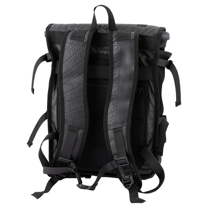 Colonel (Large) Vegan Water Resistant Backpack with Laptop Compartment from Paguro Upcycle