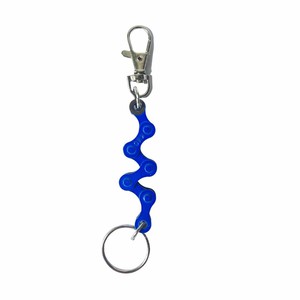 Recycled Bike Chain Vegan Keyring from Paguro Upcycle