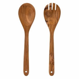 Upcycled Eco Friendly Wooden Salad Servers from Paguro Upcycle