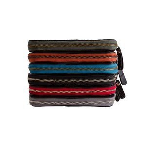 Caroline Long Zip Vegan Purse (6 Colours Available) from Paguro Upcycle